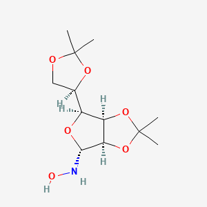 N-Hydroxy-2,3:5,6-bis-O-(1-methylethylidene)-alpha-D-glucofuranosylamine