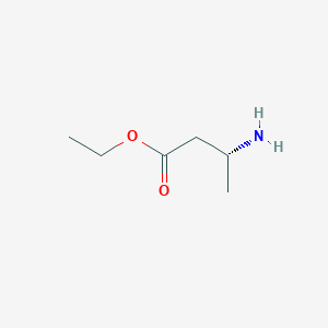 B056751 Ethyl (3R)-3-aminobutanoate CAS No. 115880-49-4