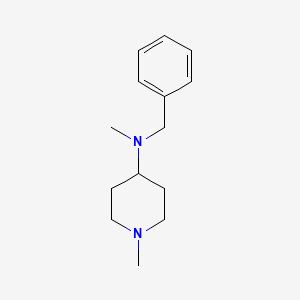 molecular formula C14H22N2 B5675279 N-benzyl-N,1-dimethylpiperidin-4-amine 