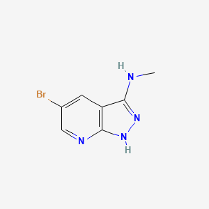 3-Methylamino-5-bromo-1H-pyrazolo[3,4-B]pyridine