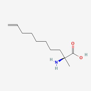 (S)-2-amino-2-methyldec-9-enoic acid
