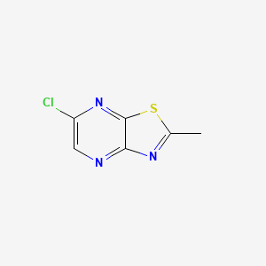 6-Chloro-2-methylthiazolo[4,5-b]pyrazine