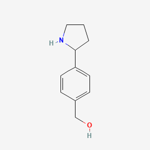 (4-(Pyrrolidin-2-yl)phenyl)methanol