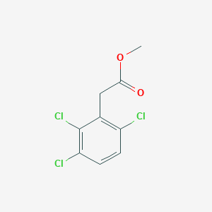 molecular formula C9H7Cl3O2 B056757 Methyl 2-(2,3,6-trichlorophenyl)acetate CAS No. 35511-40-1