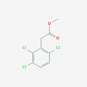 molecular formula C9H7Cl3O2 B056757 Acetic acid, 2,3,6-trichlorophenyl-, methyl ester CAS No. 35511-40-1