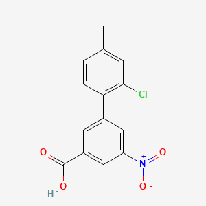 3-(2-Chloro-4-methylphenyl)-5-nitrobenzoic acid