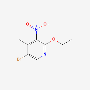 5-Bromo-2-ethoxy-4-methyl-3-nitropyridine