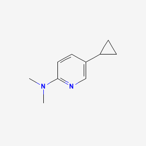 5-cyclopropyl-N,N-dimethylpyridin-2-amine