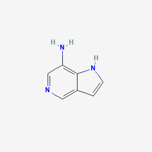 molecular formula C7H7N3 B567624 1h-Pyrrolo[3,2-c]pyridin-7-amine CAS No. 1352398-37-8