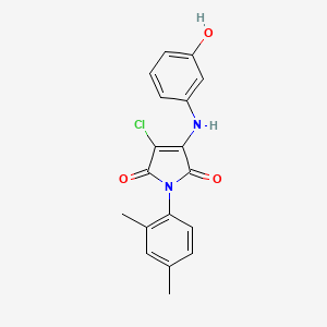 molecular formula C18H15ClN2O3 B5676552 MFCD02356927 