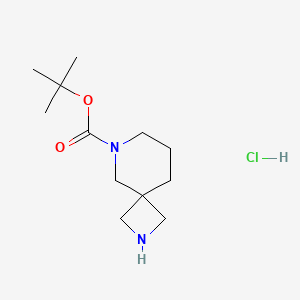 tert-Butyl 2,6-diazaspiro[3.5]nonane-6-carboxylate hydrochloride