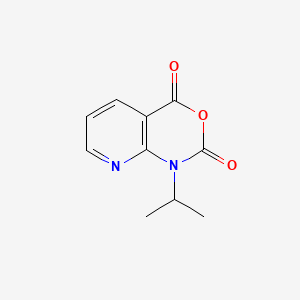 molecular formula C10H10N2O3 B567696 1-异丙基-1H-吡啶并[2,3-d][1,3]恶嗪-2,4-二酮 CAS No. 1253790-64-5