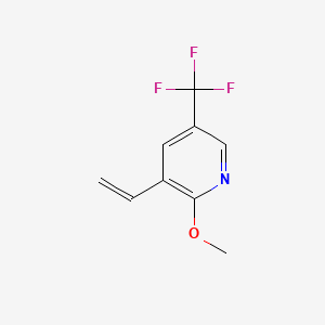 3-Ethenyl-2-methoxy-5-(trifluoromethyl)pyridine