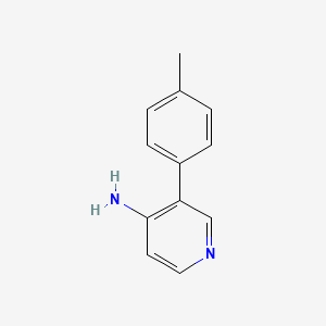 molecular formula C12H12N2 B567703 3-(P-tolyl)pyridin-4-amine CAS No. 1341149-33-4