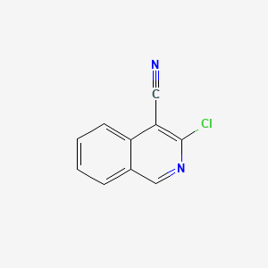 3-Chloroisoquinoline-4-carbonitrile