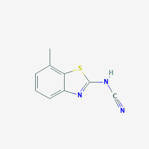 Cyanamide, (7-methyl-2-benzothiazolyl)-(9CI)