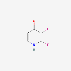 molecular formula C5H3F2NO B567812 2,3-二氟吡啶-4-醇 CAS No. 1227579-00-1