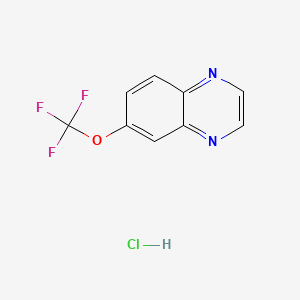 6-(Trifluoromethoxy)quinoxaline hydrochloride