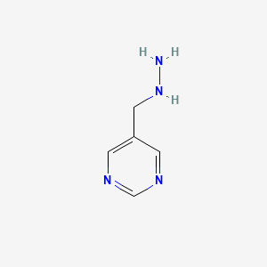 5-(Hydrazinomethyl)pyrimidine