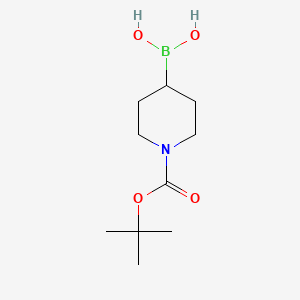 (1-(tert-Butoxycarbonyl)piperidin-4-yl)boronic acid