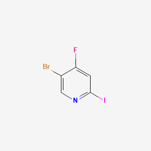 5-Bromo-4-fluoro-2-iodopyridine