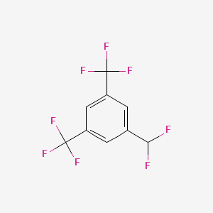 1-(Difluoromethyl)-3,5-bis(trifluoromethyl)benzene