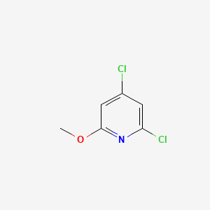 molecular formula C6H5Cl2NO B567903 2,4-Dichloro-6-methoxypyridine CAS No. 1227572-43-1