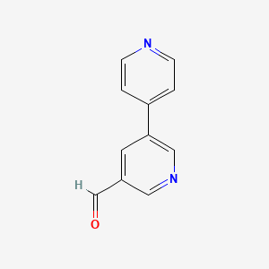 [3,4'-Bipyridine]-5-carbaldehyde