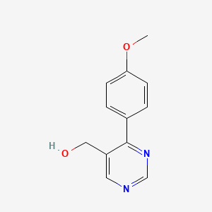 [4-(4-Methoxyphenyl)pyrimidin-5-yl]methanol