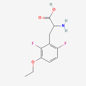 3-Ethoxy-2,6-difluoro-DL-phenylalanine, 97per cent