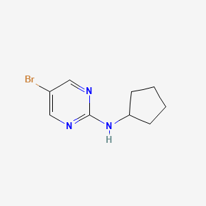 5-bromo-N-cyclopentylpyrimidin-2-amine