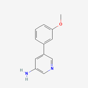 5-(3-Methoxyphenyl)pyridin-3-amine