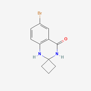 6'-Bromo-1'H-spiro[cyclobutane-1,2'-quinazolin]-4'(3'H)-one