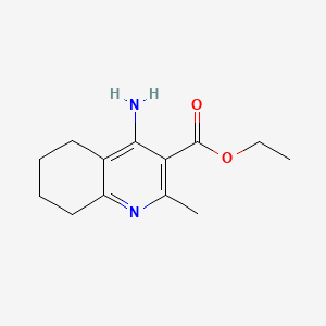 Ethyl 4-amino-2-methyl-5,6,7,8-tetrahydroquinoline-3-carboxylate