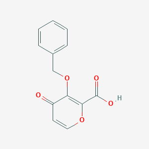 3-(Benzyloxy)-4-oxo-4h-pyran-2-carboxylic acid