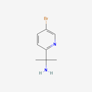2-(5-Bromopyridin-2-yl)propan-2-amine