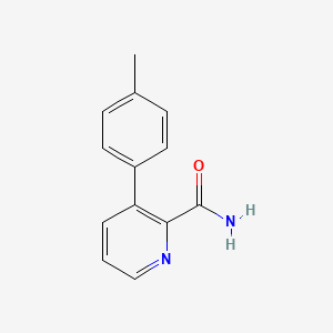 molecular formula C13H12N2O B568074 3-(P-tolyl)picolinamide CAS No. 1355248-09-7