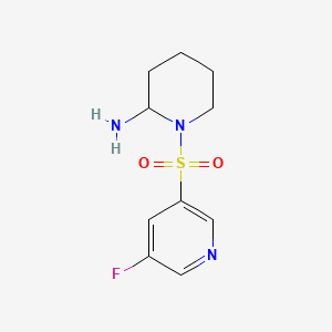 1-(5-Fluoropyridin-3-ylsulfonyl)piperidin-2-amine