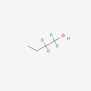 molecular formula C4H10O B568112 1-Butanol-1,1,2,2-D4 CAS No. 118104-91-9