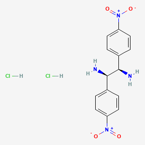 (1R,2R)-(+)-1,2-Bis(4-nitrophenyl)ethylenediaminedihydrochloride,min.98per cent