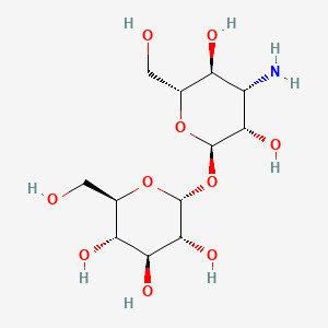 molecular formula C12H23NO10 B568209 Man3N(a1-1a)Glc CAS No. 121844-60-8