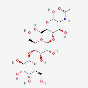 molecular formula C20H35NO16 B568282 betaLacNAc CAS No. 115114-32-4