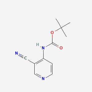 Tert-butyl (3-cyanopyridin-4-yl)carbamate