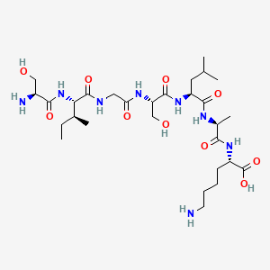 molecular formula C29H54N8O10 B568377 SIGSLAK 
