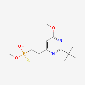 O-Methyl [2-(2-tert-butyl-6-methoxypyrimidin-4-yl)ethyl]phosphonothioate