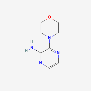 2-Amino-3-morpholin-4-ylpyrazine