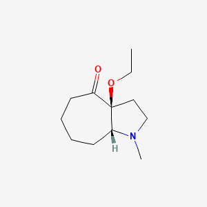 (3aS,8aR)-3a-Ethoxy-1-methyloctahydrocyclohepta[b]pyrrol-4(1H)-one