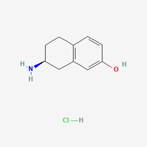 (S)-7-Amino-5,6,7,8-tetrahydro-naphthalen-2-OL hydrochloride