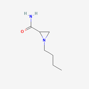 1-Butylaziridine-2-carboxamide