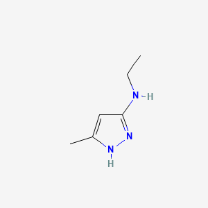 N-ethyl-5-methyl-1H-pyrazol-3-amine